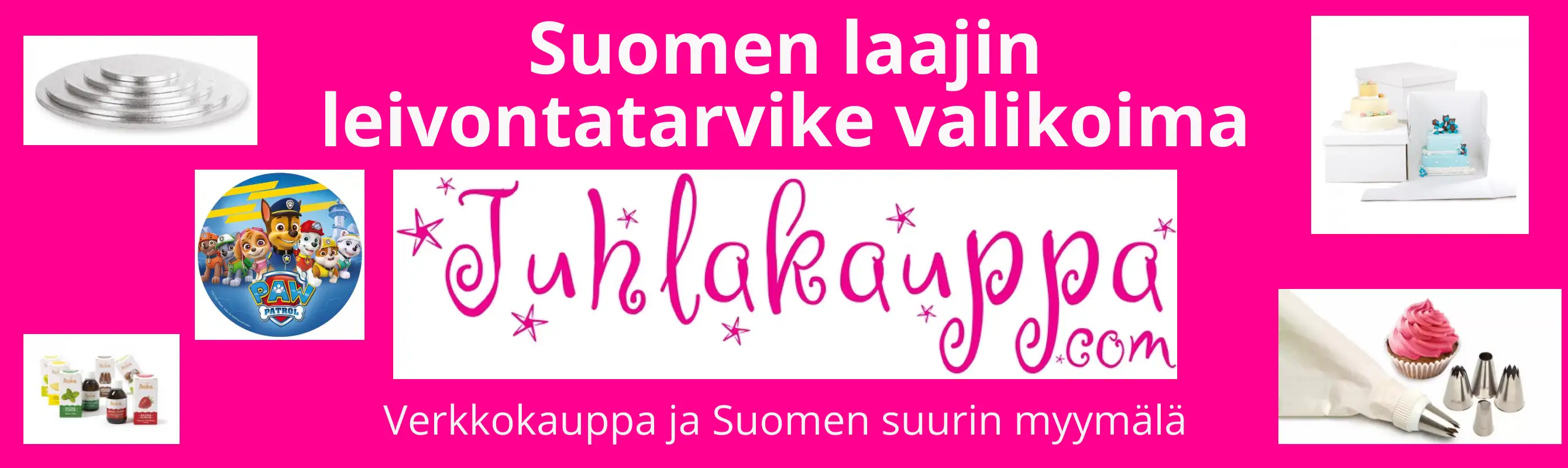 Leivontatarvikkeet suomen laajin valikoima