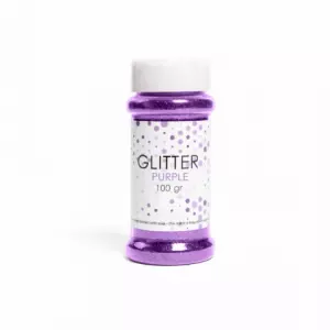 Irtoglitter Violetti, 100 g purkki