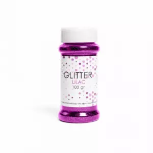 Irtoglitter Liila, 100 g purkki