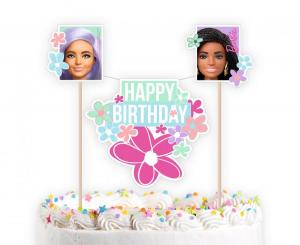 Barbie kakunkoriste "Happy birthday"