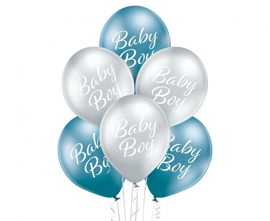 Baby Boy ilmapallot, 6 kpl 