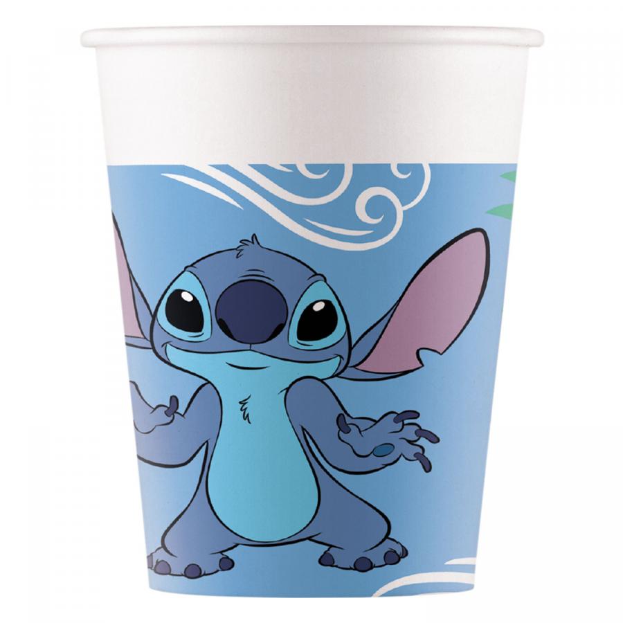 Lilo & Stitch pahvimukit 23 cm, 8 kpl